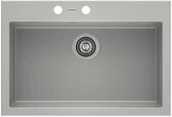 Zlewozmywaki - AXIS GROUP Zlew A-Point 60 1-komorowy szary - miniaturka - grafika 1