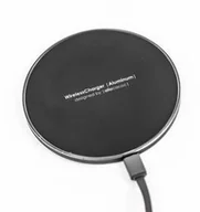 Ładowarki do telefonów - Charging Pad Powercube Wireless Charger Aluminum Czarna - miniaturka - grafika 1