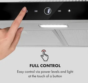 Klarstein Contempo Neo 60 Inox - Okapy kuchenne - miniaturka - grafika 8