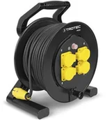 Przedłużacze i rozgałęźniki - BEN TROTEC Bęben kablowy PVD3 / przewód 40 m czarny - miniaturka - grafika 1