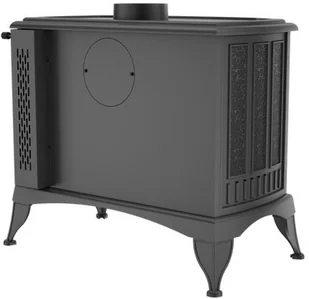 Ekoprojekt 300 Piec wolnostojący koza 10kW K9 z dolotem powietrza ASDP z wylotem spalin fi 150 Gratis Rozeta stalowa okrągła fi 150 + Rura stalowa 150/1m + Kolano ruchome 150/90 spełnia anty-smogowy EkoProjekt - Piece wolnostojące - miniaturka - grafika 11