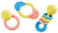 Gryzaki dla dzieci - Hape ECO BABY Zestaw grzechotek i gryzaków - miniaturka - grafika 1