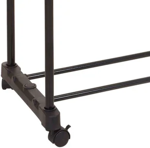 Storage Solutions Stojak, wieszak podwójny, garderoba na kółkach na ubrania 530855 - Wieszaki i stojaki - miniaturka - grafika 4