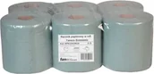 Ręczniki papierowe - Faneco Ręcznik papierowy w roli Faneco Economic 1 warstwa zielony makulatura 6 szt - miniaturka - grafika 1