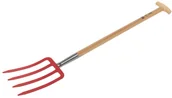 Łopaty i widły - LUX-TOOLS LUX Widły 4-zębne 112 cm - miniaturka - grafika 1
