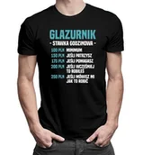 Koszulki męskie - Koszulkowy Glazurnik - stawka godzinowa - męska koszulka z nadrukiem 13542 - miniaturka - grafika 1