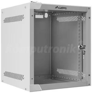 Lanberg Szafa wiszca 10 cali 6U 280x310mm szara + EKSPRESOWA WF10-2306-10S - Szafy rack - miniaturka - grafika 2
