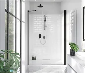 Ścianki i drzwi prysznicowe - Radaway Drzwi prysznicowe 130 Nes DWS Black 10028130-54-01R) ________AUTORYZOWANY_DYSTRYBUTOR________ ZNALAZŁEŚ TANIEJ$167 ZADZWOŃ 523-975-159 10028130-54-01R - miniaturka - grafika 1