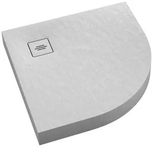 Schedpol NonLimits White Stone brodzik akrylowy 90x90 cm biały kamień - Brodziki prysznicowe - miniaturka - grafika 4