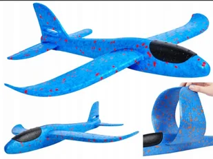 Samolot Styropianowy Szybowiec Rzutka Styropianu - Samoloty i helikoptery - miniaturka - grafika 49