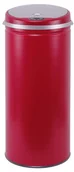Kosze na śmieci - KITCHEN MOVE Kitchen Move automatyczny kosz na śmieci z czujnikiem ruchu, stal nierdzewna, 42 litrów, średnica 30 cm, wysokość 74 cm, z pokrywką BAT-42LI RED SS - miniaturka - grafika 1