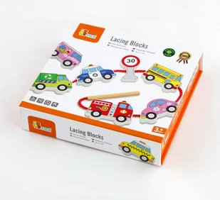 VIGA Klocki - pojazdy na drodze (1557) - Klocki - miniaturka - grafika 2