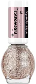 Lakiery do paznokci - Miss Sporty Fireworks Coat lakier do paznokci z płatkami złota 3 The Glitters 7ml 77631-uniw - miniaturka - grafika 1