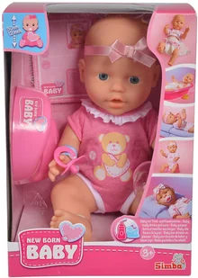 Simba New Born Baby słodziutki bobas - Lalki dla dziewczynek - miniaturka - grafika 3