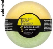 Kosmetyki do kąpieli - Le Cafe de Beaute Kafe Krasoty de Beaute Kafe Krasoty Cafe mimi Musująca kula do kąpieli Bergamotka i grejpfrut 120g - miniaturka - grafika 1