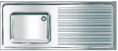 Zlewy i komory gospodarcze - Franke Zlewozmywak przemysłowy MAXS112-140 - miniaturka - grafika 1