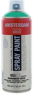 Farby i media malarskie - Talens Amsterdam W Sprayu 400 Zieleń Transparentny 651 17166510 - miniaturka - grafika 1
