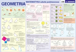DEMART Plansza edukacyjna Geometria - Pomoce naukowe - miniaturka - grafika 2