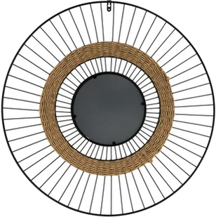 Intesi Lustro Miremba czarne/ naturalne - Lustra - miniaturka - grafika 2