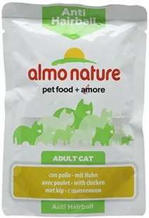 Almo Nature Classic Almo Nature Anti Hairball 6 x 70 g Kurczak - Mokra karma dla kotów Almo Nature Classic Almo Nature Anti Hairball 6 x 70 g Kurczak - Mokra karma dla kotów - miniaturka - grafika 2