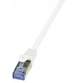 Kable miedziane - LogiLink Patchcord CQ3121S Cat.6A S/FTP 30m biały CQ3121S - miniaturka - grafika 1