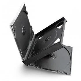 Media Range CD/DVD Futerał 4x - 5 sztuk - BOX34-4 - Pudełka i akcesoria na płyty CD - miniaturka - grafika 2