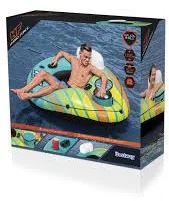 Bestway Duże Koło Do Pływania Dmuchane + Torba 169 x 137 cm Bestway 43398 LT-9693-0 - Materace dmuchane i koła do pływania - miniaturka - grafika 9