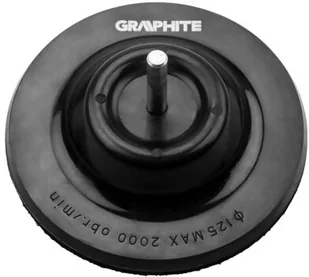 Topex Grupa sp. z o.o. S.K. Tarcza elastyczna z rzepem 125mm uchylna 55H824 - Narzędzia warsztatowe - miniaturka - grafika 2