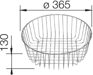 Blanco kosz na naczynia biały do RONDO Silgranit 220574 - Suszarki do naczyń - miniaturka - grafika 2