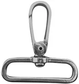 Artykuły kaletnicze - PielegnacjaObuwia Karabinek 48x60mm karabińczyk zapięcie srebrny) 075094 K37 - miniaturka - grafika 1