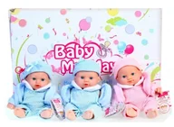 Lalki dla dziewczynek - Mega Creative Lalka Bobas 20cm Akc 235-s Disp12/60/120 - miniaturka - grafika 1