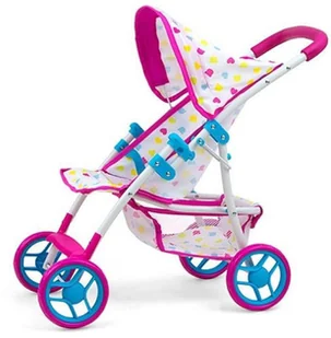 Milly Mally Wózek dla lalek Natalie Candy - Wózki dla lalek - miniaturka - grafika 2