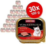 Mokra karma dla kotów - Animonda vom Feinsten Kitten 6 x 100 g Z wołowiną - miniaturka - grafika 1