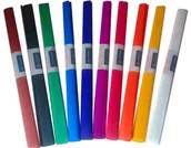 Szkolne artykuły papiernicze - Interdruk Bibuła marszczona, mix wzorów - miniaturka - grafika 1