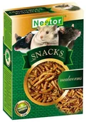 Przysmaki dla gryzoni - Nestor Snacks Larwa Mącznika 20g - miniaturka - grafika 1