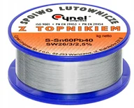 Akcesoria do lutowania - Cyna Z Topnikiem 3,0MM 500G Szpulka Tinol 5528 - miniaturka - grafika 1