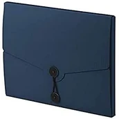 Teczki i skoroszyty - Rössler Rössler 1529452902 - S.O.H.O. Teczka na dokumenty DIN A4, granatowy 1529452902 - miniaturka - grafika 1