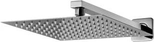 Corsn DESZCZOWNICA 25x25 cm-Prysznicowy zestaw podtynkowy ,CHROM Z01MCH ADOUR - Deszczownice - miniaturka - grafika 8