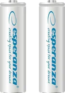 Ładowarki i akumulatory - Esperanza 2000mAh 2 szt AA Białe EZA103W (EZA103W) - miniaturka - grafika 1