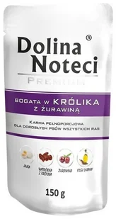 DOLINA NOTECI Premium Królik z Żurawiną 150 g - Sucha karma dla psów - miniaturka - grafika 2