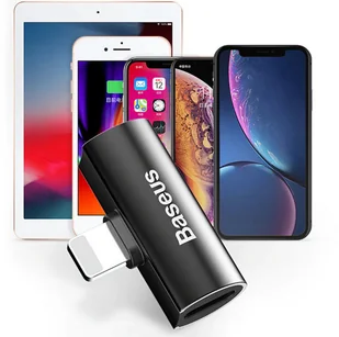 Baseus Baseus Audio Converter L46 2x Lightning CAL46-01 F157-53321_20190130152054 - Adaptery i przejściówki - miniaturka - grafika 4