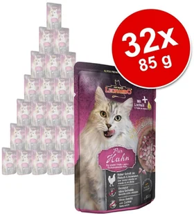 Leonardo Megapakiet Finest Selection, 32 x 85 g - Kaczka z serem - Mokra karma dla kotów - miniaturka - grafika 2