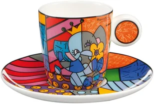 Goebel Filiżanka do epresso Spring Elephant Romero Britto Goebel 66-452-29-1 - Filiżanki - miniaturka - grafika 4