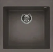 Zlewozmywaki - Elleci Zlewozmywak QUADRA 102 dove grey K93 KERATEK LKQ10293 - miniaturka - grafika 1