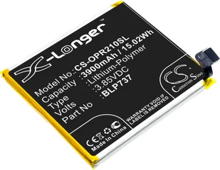 Cameron Sino Oppo Reno2 Z BLP737 3900mAh 15.02Wh Li-Polymer 15.02Wh 3.85V - Baterie do telefonów - miniaturka - grafika 2