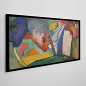 Obrazy i zdjęcia - PL Coloray Obraz na Płótnie Wodospad Abstrakcja Kandinsky 140x70cm - miniaturka - grafika 1