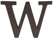 Numery na dom - Litera W WYS. 9 CM - miniaturka - grafika 1