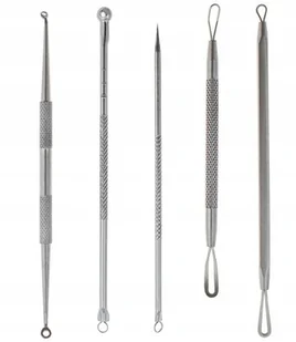 Lelani Lelani Zestaw Unny Łyżeczek Do Usuwania Zaskórników - Pozostałe akcesoria do makijażu - miniaturka - grafika 2