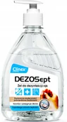 Akcesoria turystyczne - Clinex DEZOSept żel do dezynfekcji rąk 500 ml - miniaturka - grafika 1