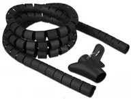 Kanały kablowe - Delock 18838 ochrona kabla Kabel ochrony do podłogi Czarny, Kabel przewód - miniaturka - grafika 1